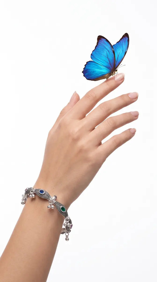 Silver bracelet